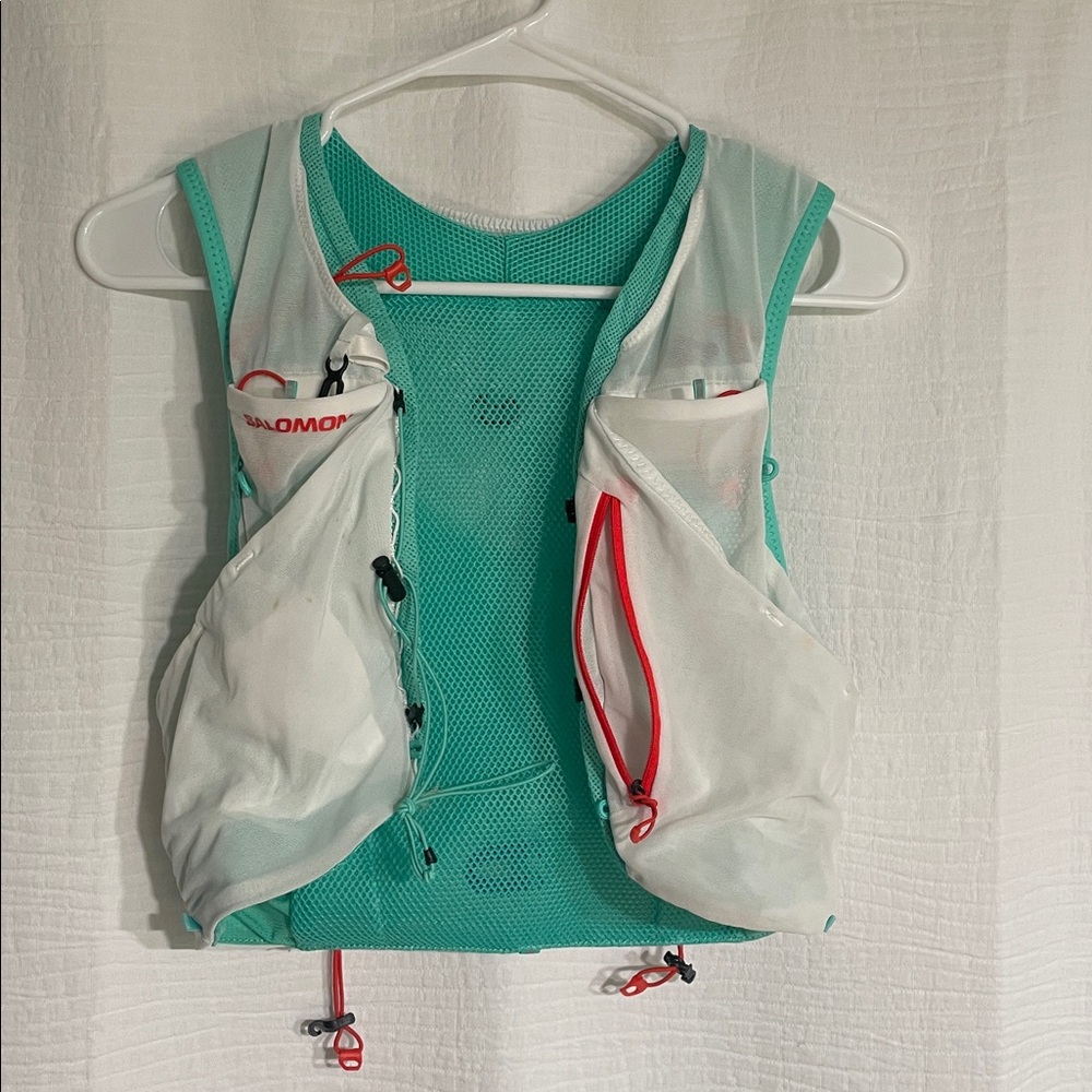 Salomon Teal and White Adv skin 5